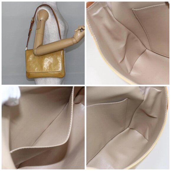 LOUIS VUITTON Monogram Vernis Thompson Street Bag Beige - Picture 15 of 15